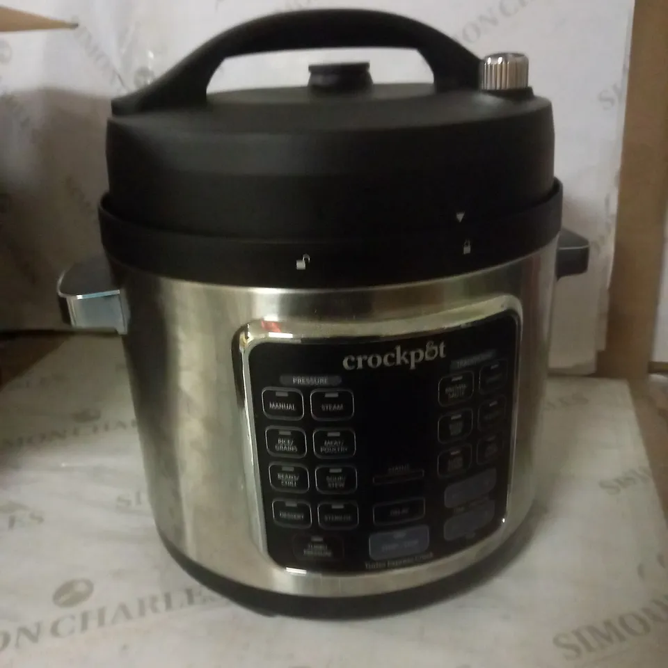CROCKPOT TURBO EXPRESS PRESSURE MULTICOOKER