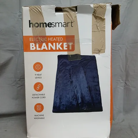 HOMESMART ELECTRIC HEATED BLANKET β BOXED