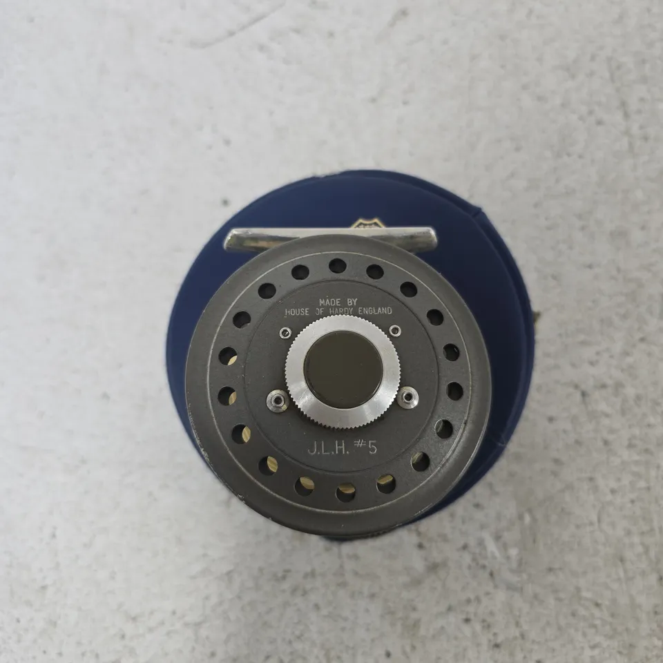 HOUSE OF HARDY ENGLAND FISHING REEL – J.L.H. #5 – MADE IN ENGLAND