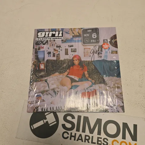 GIRLI : IT'S JUST MY OPINION VINYL – SIGNED COPY