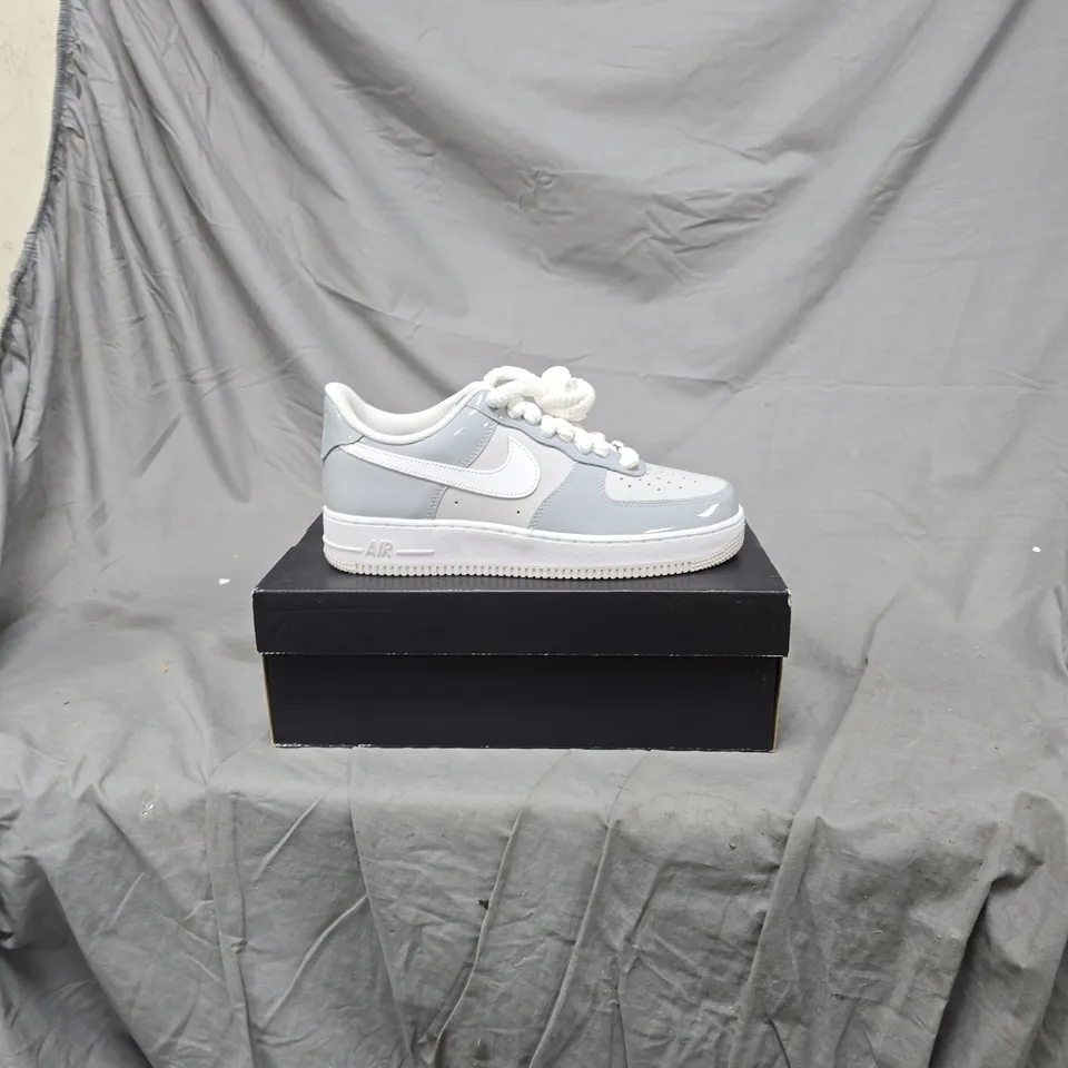Nike Air Force 1 Low Trainers – Light Grey/White size 7.5