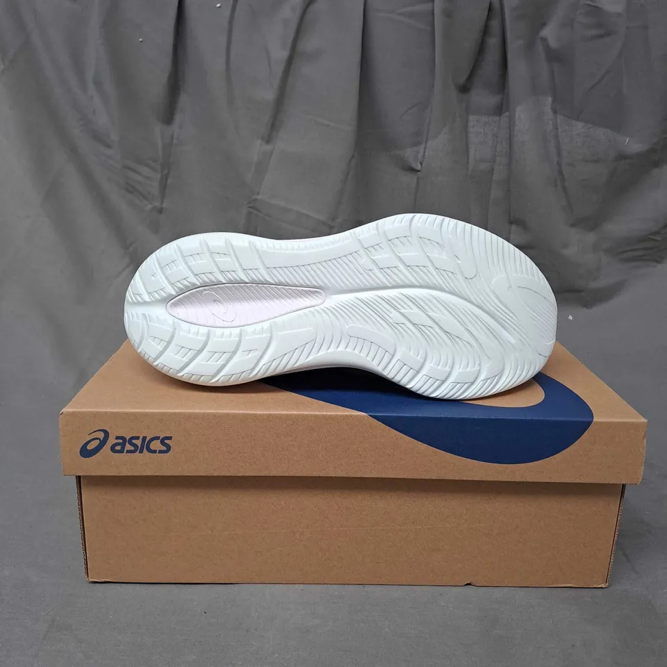 BOXED ASICS WOMENS GEL CUMULUS 26 - RICH TEAL/PALE MINT - NEUTRAL SIZE 6