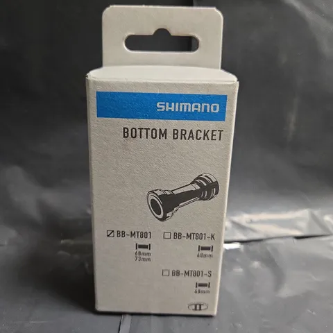 BOXED SHIMANO BOTTOM BRACKET (BB-MT801)