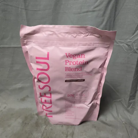 FREE SOUL VEGAN PROTEIN BLEND CHOCOLATE FLAVOUR (600G)