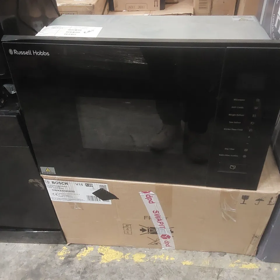 Russell Hobbs Microwave Oven – Black Countertop