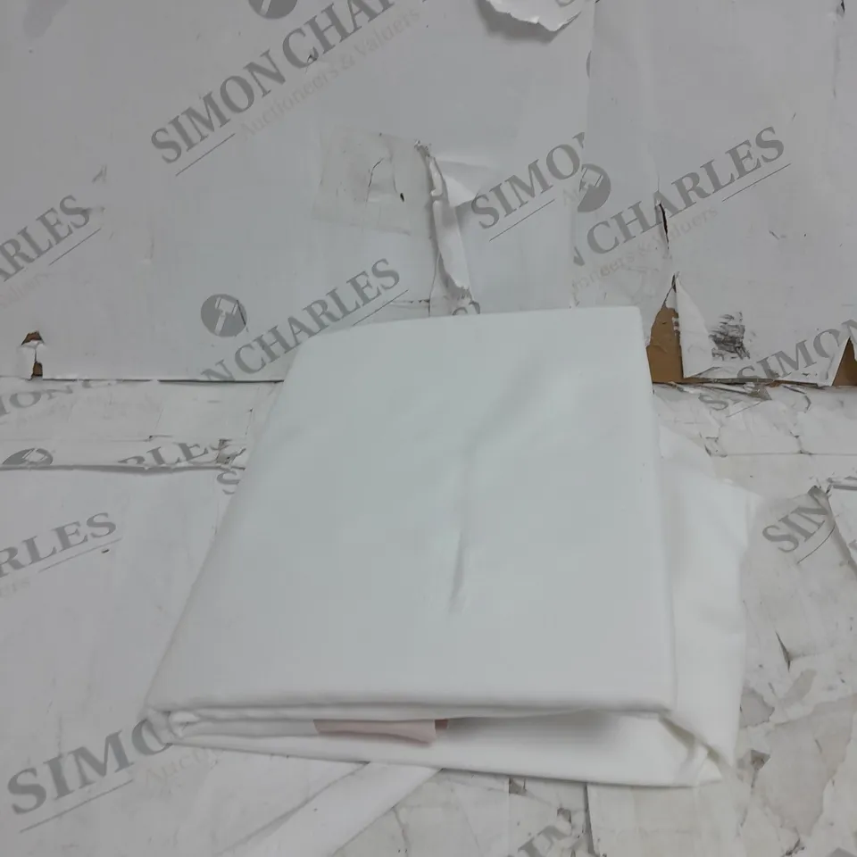 TWO PINK/WHITE COZEE HOME BED TRIM 