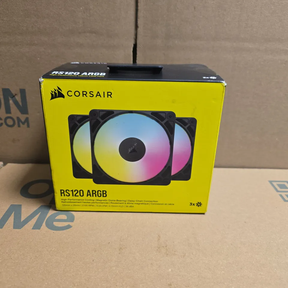 SEALED CORSAIR RS120 ARGB 3-FAN PACK