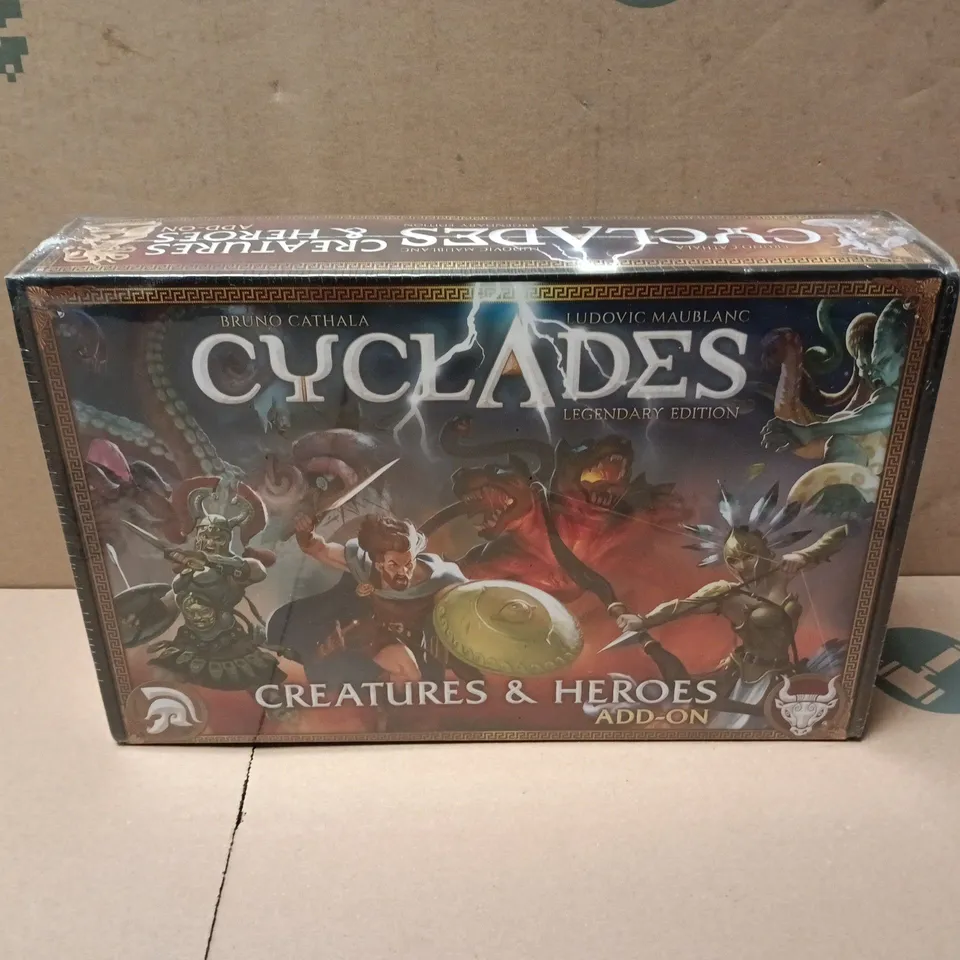 BOXED AND SEALED CYCLADES: CREATURES AND HEROES ADD-ON 