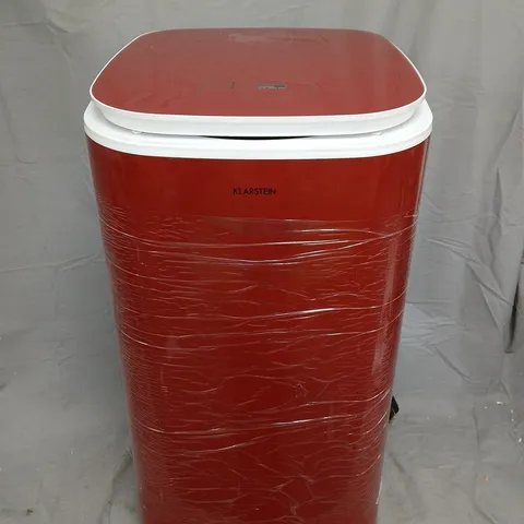 BOXED KLARSTEIN 50L TUMBLE DRYER WITH TOUCH CONTROLS AND RED LED DISPLAY