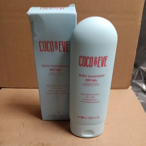 COCO & EVE BODY SUNSCREEN SPF 50+ 200ML