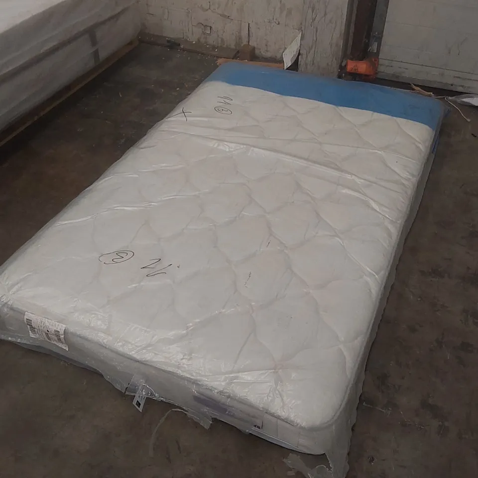 QUALITY BAGGED 120CM AIRSPRUNG MICRO QUILT SMALL DOUBLE MATTRESS RRP £209
