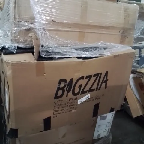 PALLET CONTAINING VARIOUS ASSORTED BOXED ITEMS TO INCLUDE: RATTAN FURNITURE, BOXED FURNITURE ETC.  