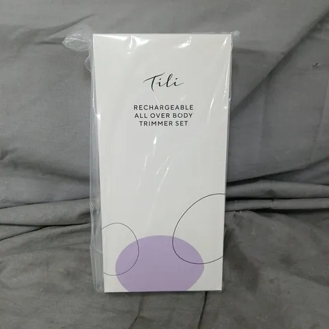 APPROXIMATELY 30 TILI RECHARGEABLE BODY TRIMMERS WITH LED LIGHT - PURPLE