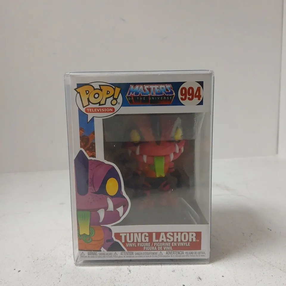 BOXED FUNKO POP! TELEVISION MASTERS OF THE UNIVERSE TUNG LASHOR VINYL FIGURE - 994