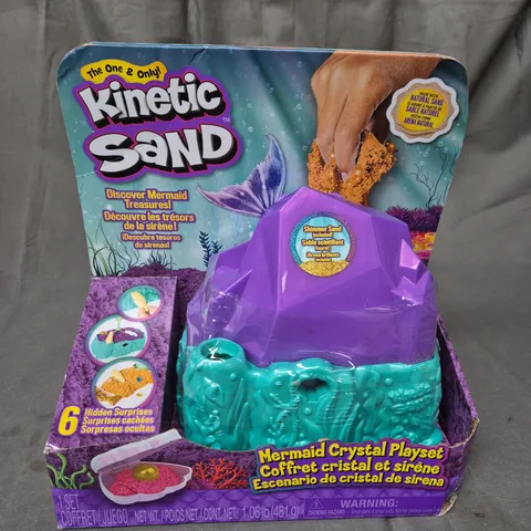 KINETIC SAND MERMAID CRYSTAL PLAYSET