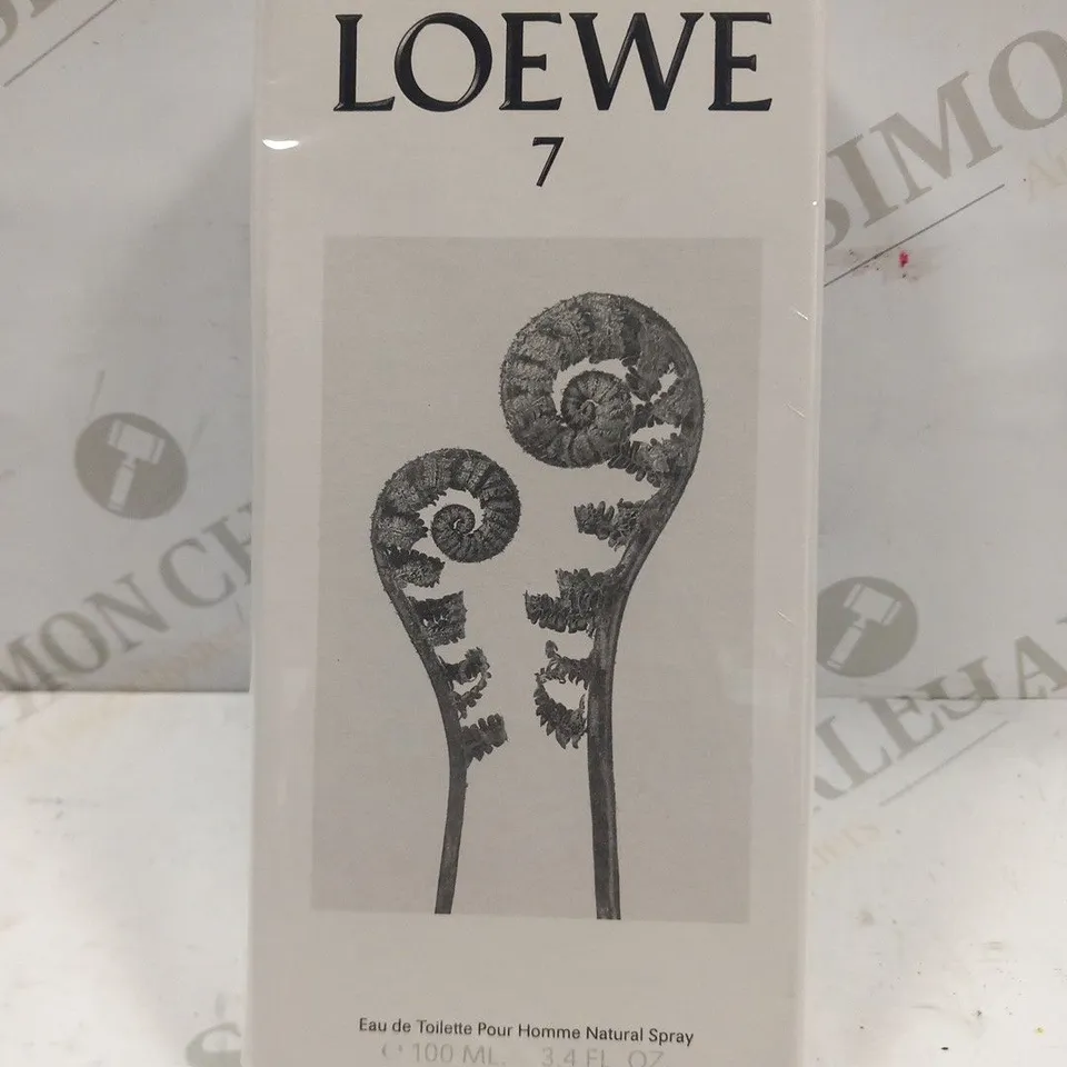 BOXED AND SEALED LOEWE 7 EAU DE TOILETTE 100ML