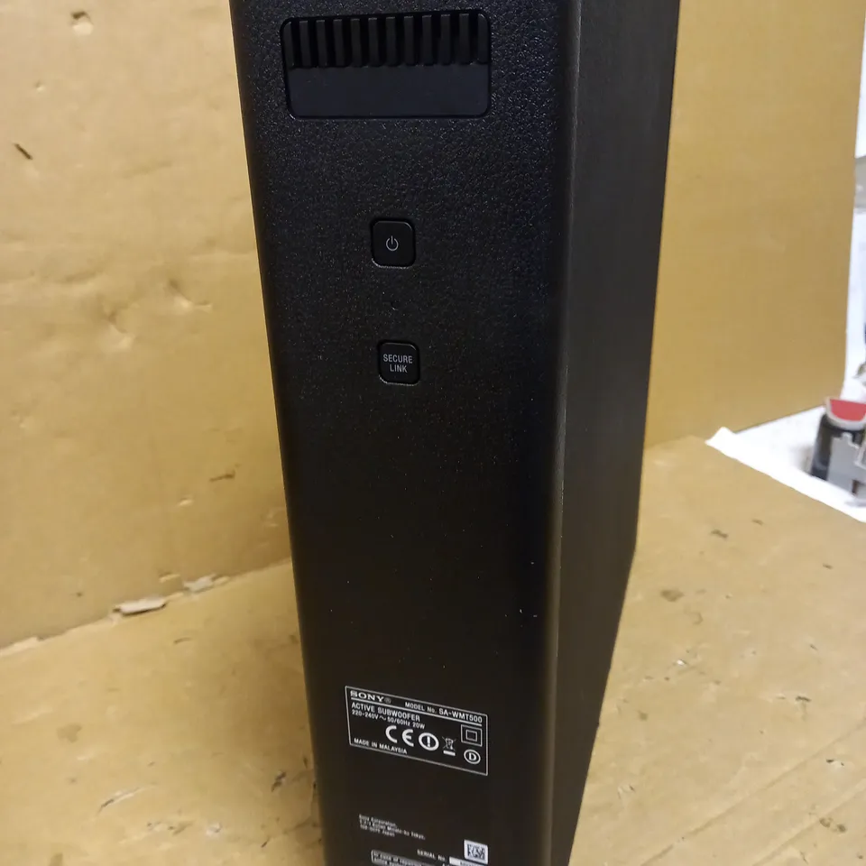 SONY ACTIVE SUBWOOFER SA-WMT500