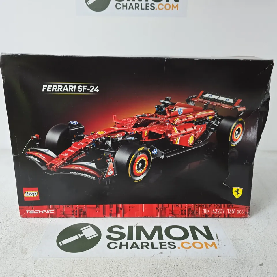 LEGO TECHNIC FERRARI SF-24 SET – 1,361 PIECES (BOXED)