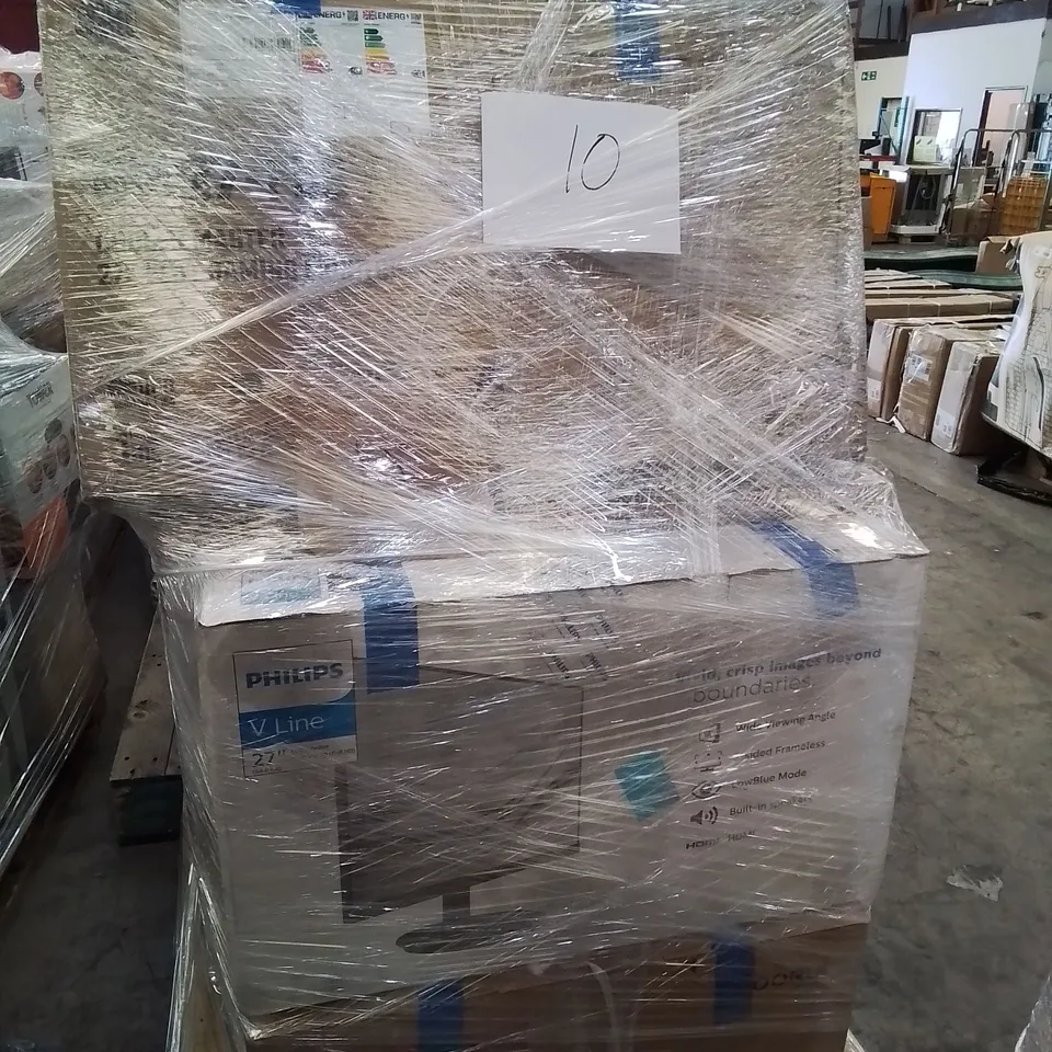 PALLET OF APPROXIMATELY 15 ASSORTED MONITORS