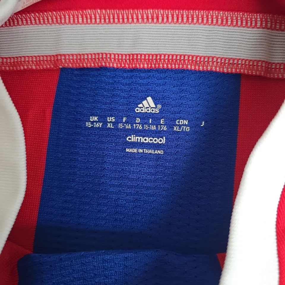 BAYERN MUNICH HOME SHIRT 2014/15 – ADIDAS CLIMACOOL UK 15-16Y (#25 MULLER)