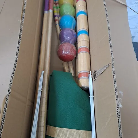 BOXED CROQUET SET