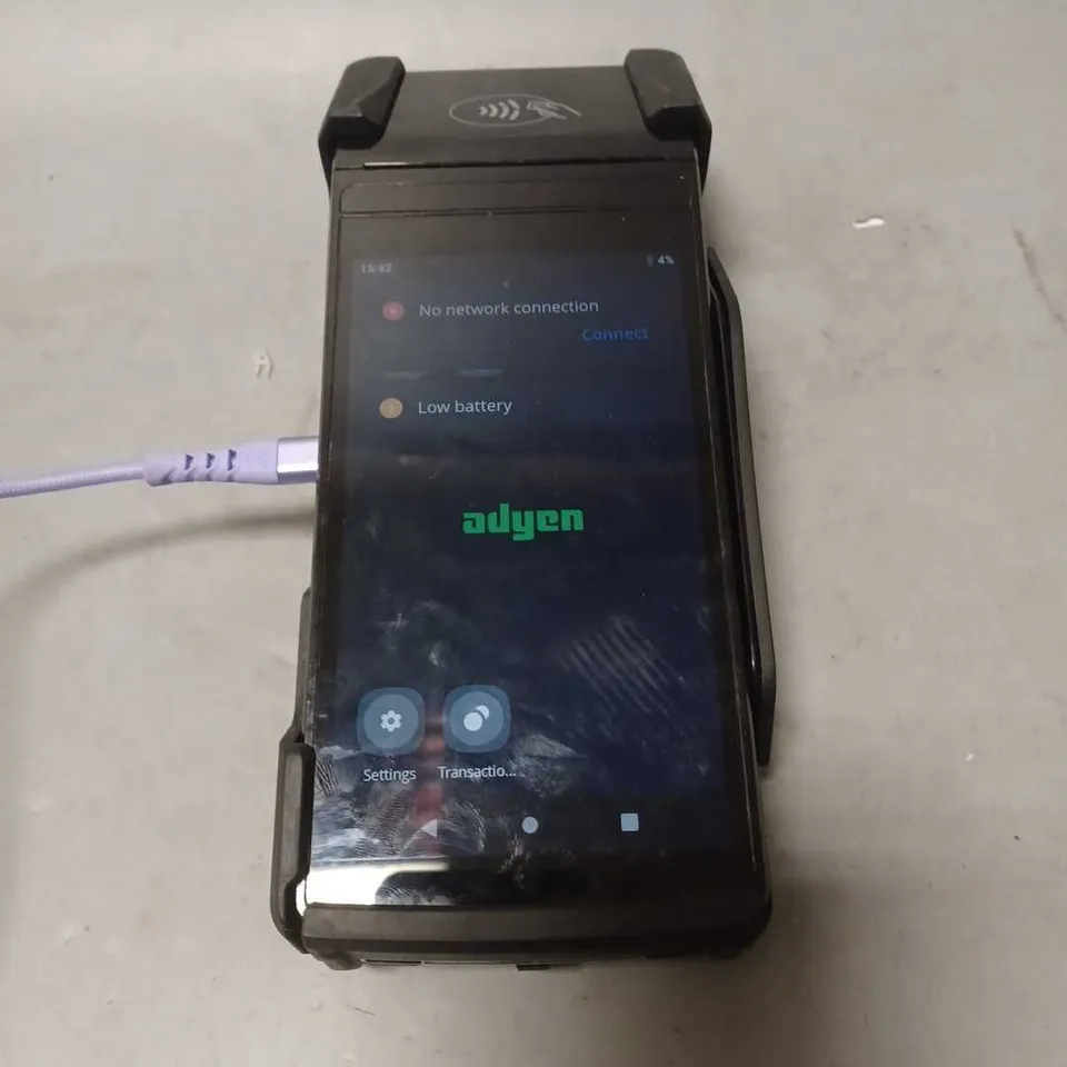 ADYEN CARD READER IN BLACK