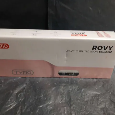 TYMO ROVVY WAVE CURLING IRON COMPACT - BOXED AND SEALED