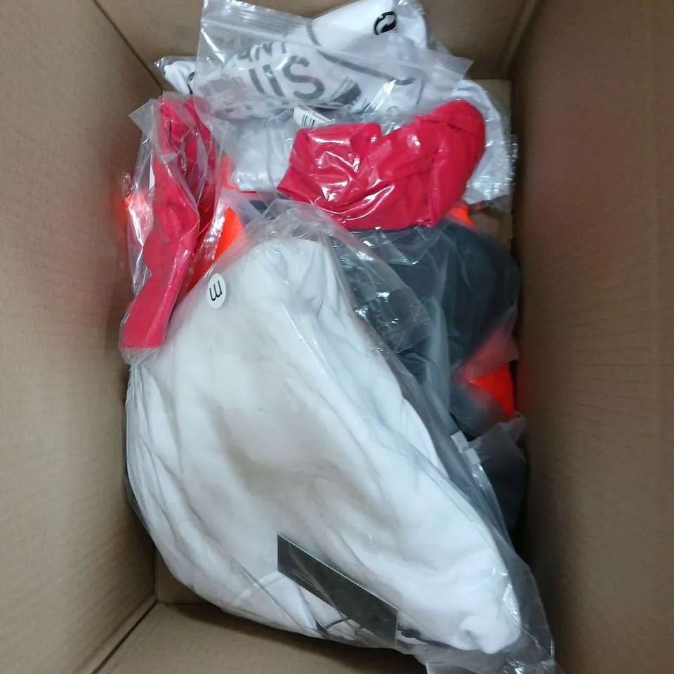 YOU DON'T WANT THIS LIFE - BOX OF APPROXIMATELY 10 ASSORTED CLOTHING ITEMS TO INCLUDE - TSHIRT - BIKINI BOTTOMS - HOODIE