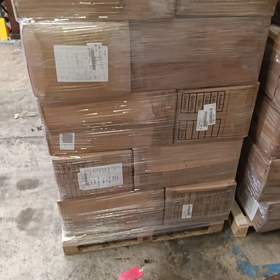 PALLET OF BRAND NEW WOMENS QUALITY DESIGNER CLOTHES APPROXIMATELY 130 TO INCLUDE; CARDIGANS, VEST TOPS, TOPS ETC