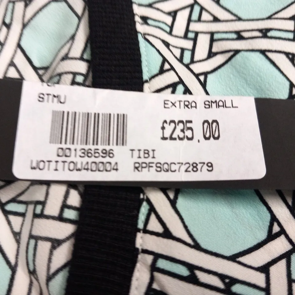 TIBI STMU TOP SIZE EXTRA SMALL