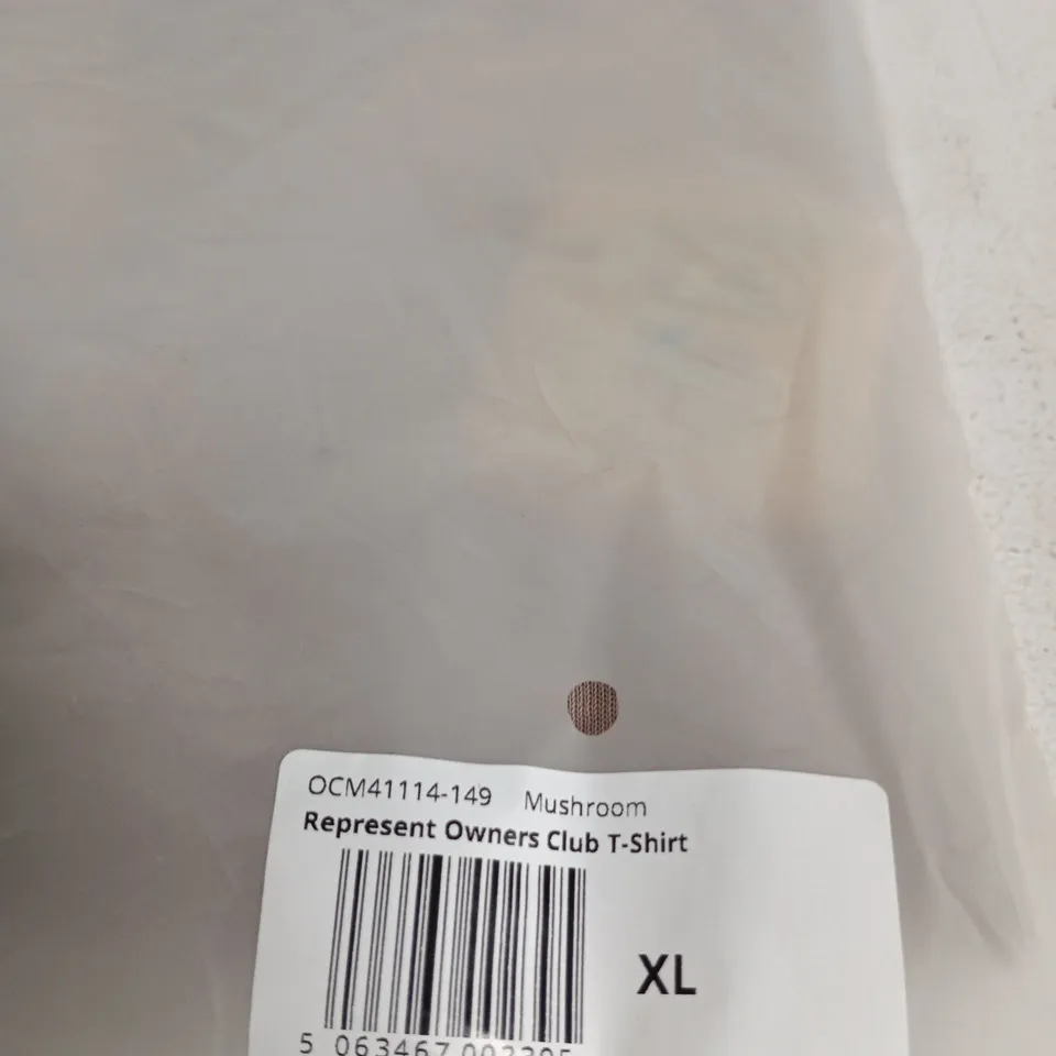 REPRESENT OWNERS CLUB T‑SHIRT – MUSHROOM, XL
