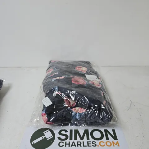 TAMSY FLORAL PRINT PADDED JACKET - SIZE XL