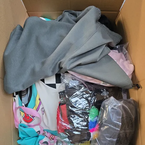 APPROXIMATELY 25 ASSORTED CLOTHING AND FASHION PRODUCTS IN VARIOUS STYLES AND SIZES - COLLECTION ONLY