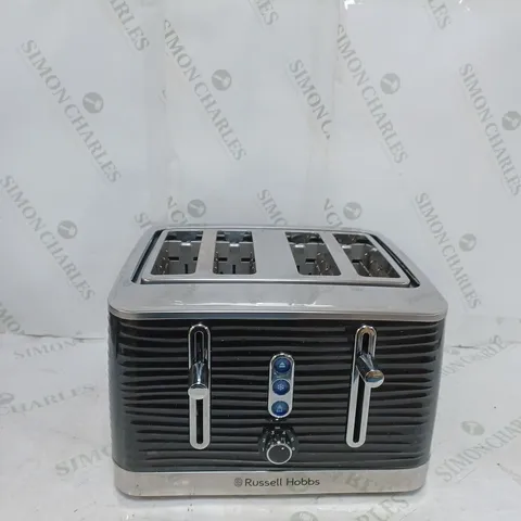 RUSSELL HOBBS 24381 INSPIRE 4 SLICE TOASTER BLACK