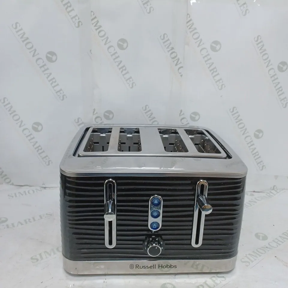 RUSSELL HOBBS 24381 INSPIRE 4 SLICE TOASTER BLACK RRP £57