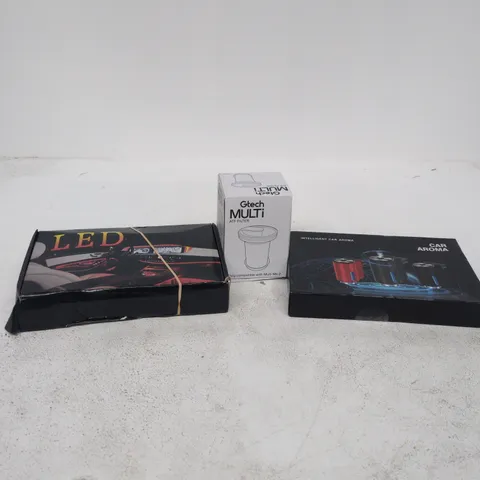BOX OF APPROXIMATELY 15 ASSORTED AUTO/RELATED ITEMS TO INCLUDE INTELLIGENT CAR AROMA, GTECH MULTI ATF FILTER ETC