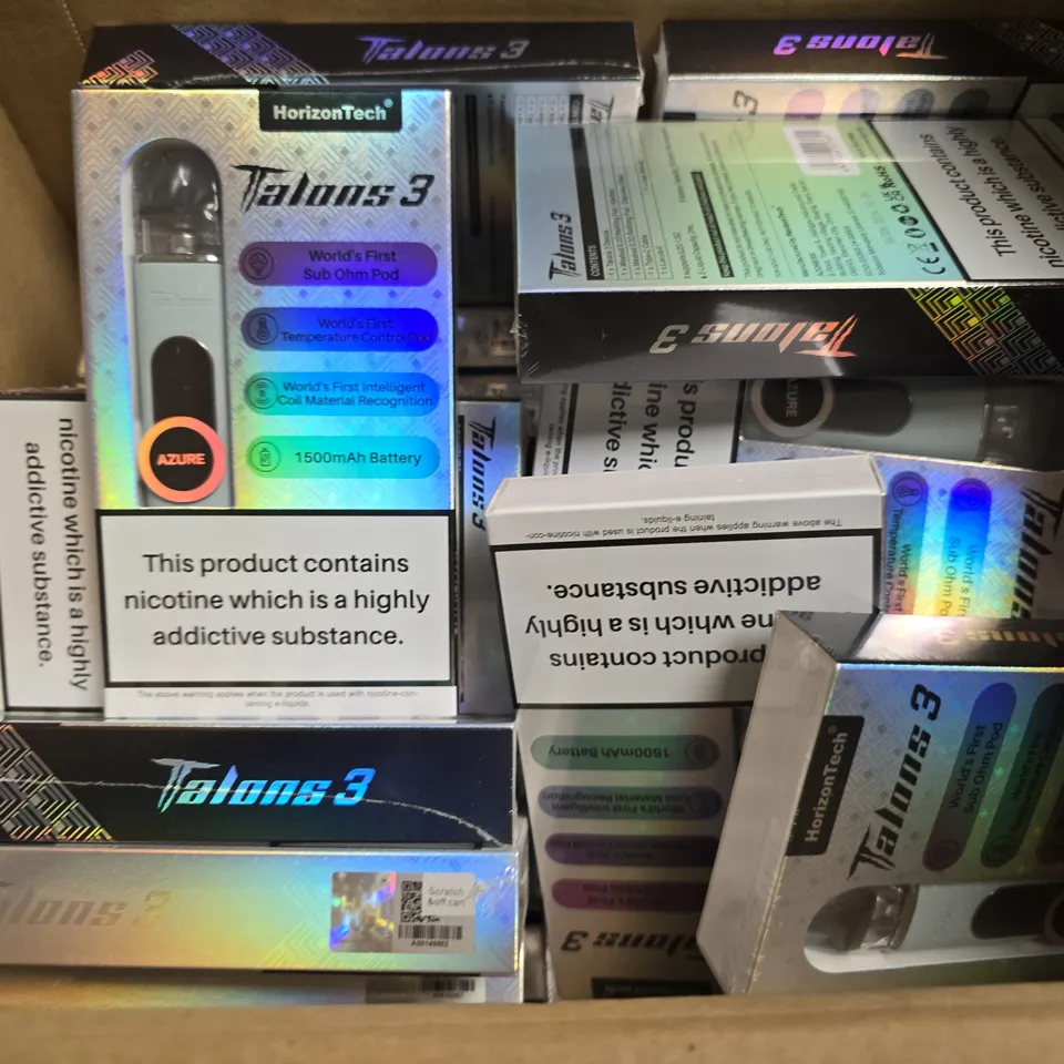 BOX OF APPROXIMATELY 18 SEALED HORIZON TECH TALONS 3 