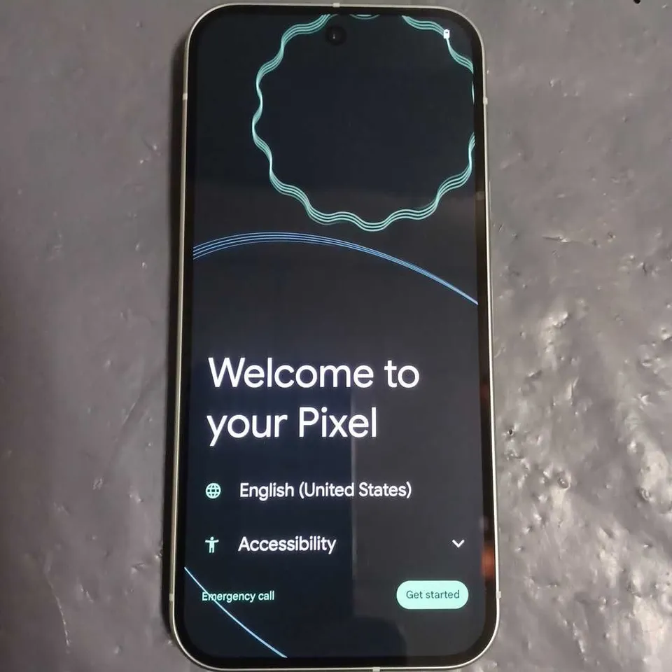 google pixel 9 phone in green 