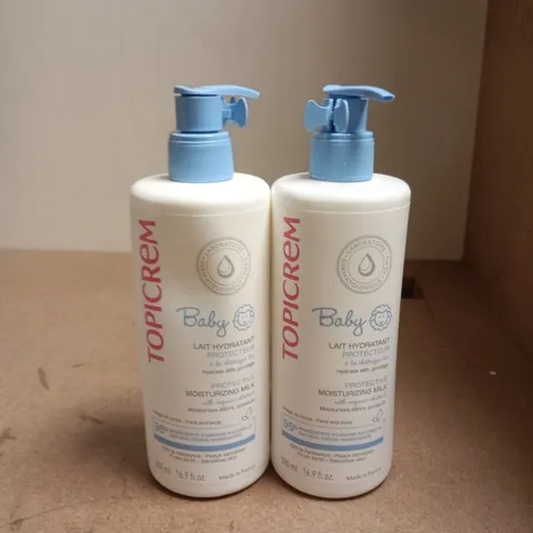 TOPICREM BABY MOISTURISING PROTECTIVE MILK – 500ML X 2