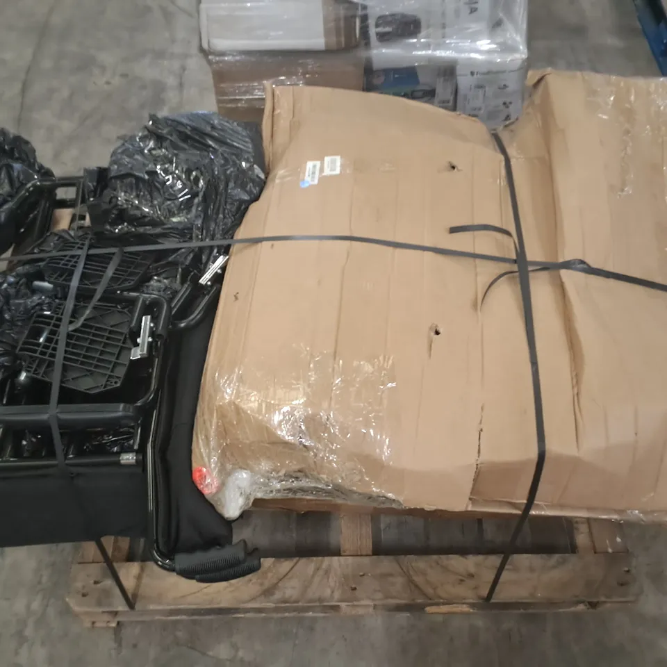 DIMPLEX WALL ELECTRIC FIREPLACE 127CM, DRIVE MEDICAL BTR22BLK STEEL BARIATRIC CHAIR AND JLL IC400 ELITE INDOOR BIKE - UNPROCESSED RAW RETURNS