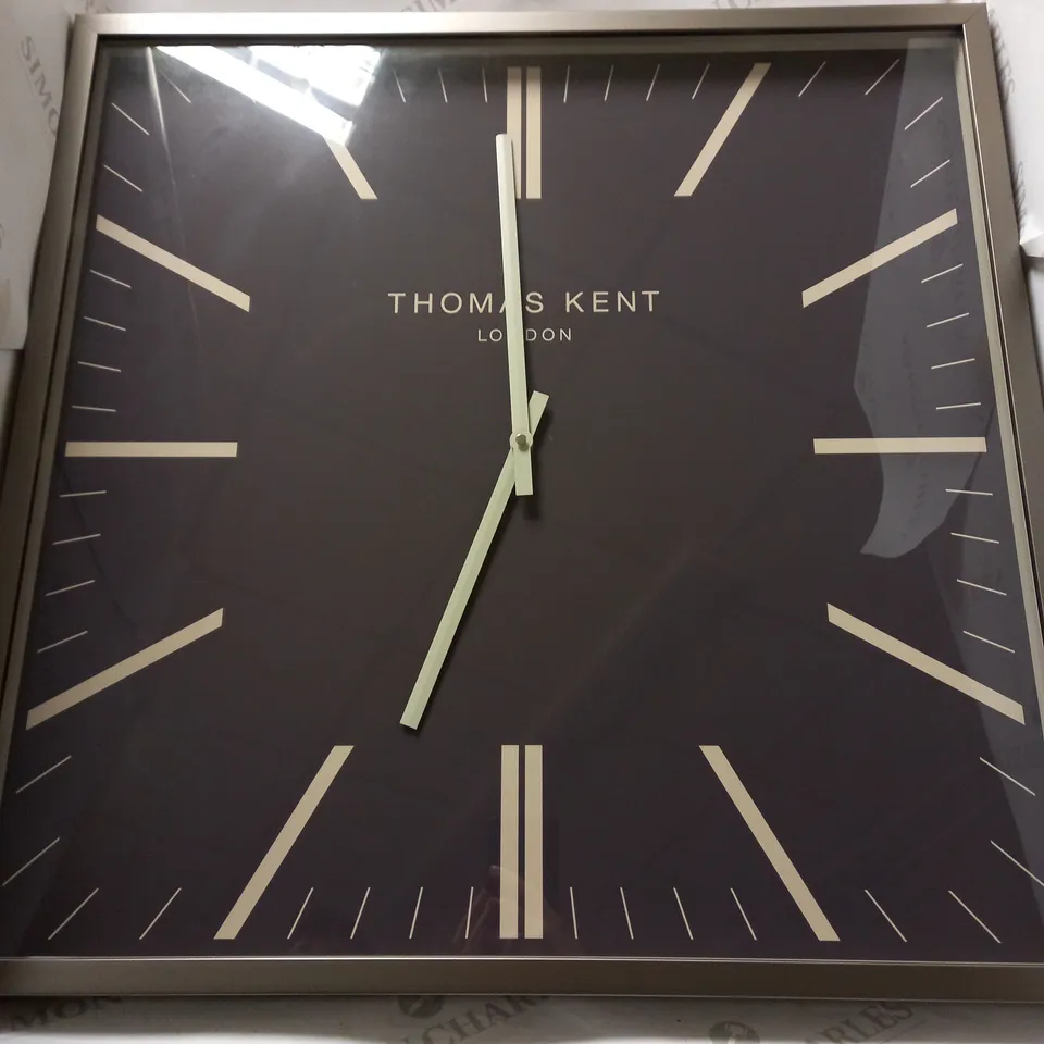 THOMAS KENT LONDON 24" GARRICK GRAND CLOCK - GRAPHITE 