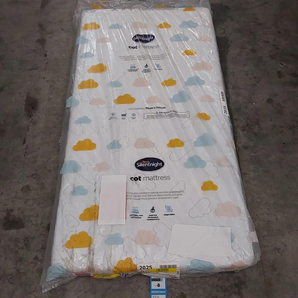 QUALITY BAGGED SAFE NIGHTS AIRFLOW 70 X 140cm COT MATTRESS 