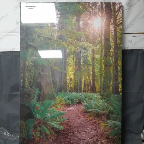 EUROPOSTERS FOREST SCENE CANVAS PRINT (70x105cm) - COLLECTION ONLY