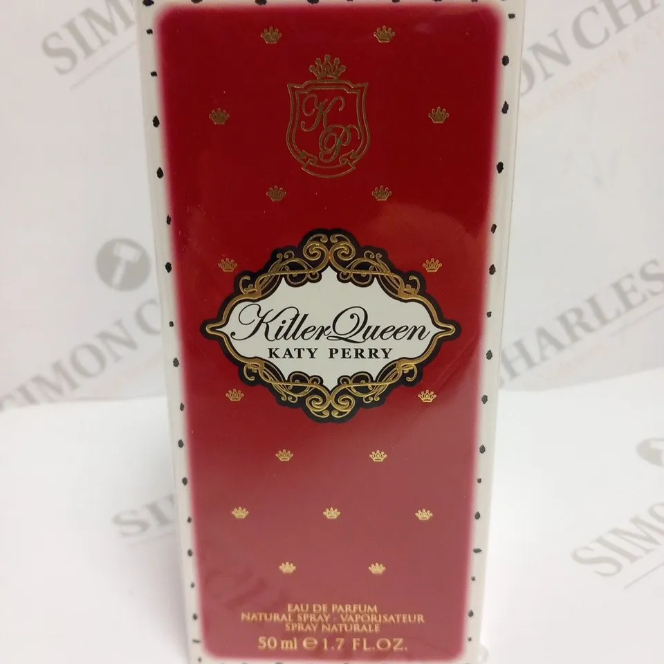 BOXED AND SEALED KILLER QUEEN KATY PERRY EAU DE PARFUM 50ML