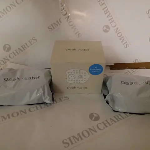 BOXED PEAK WATER ENDURANCE FILTERS (2 IN BOX)