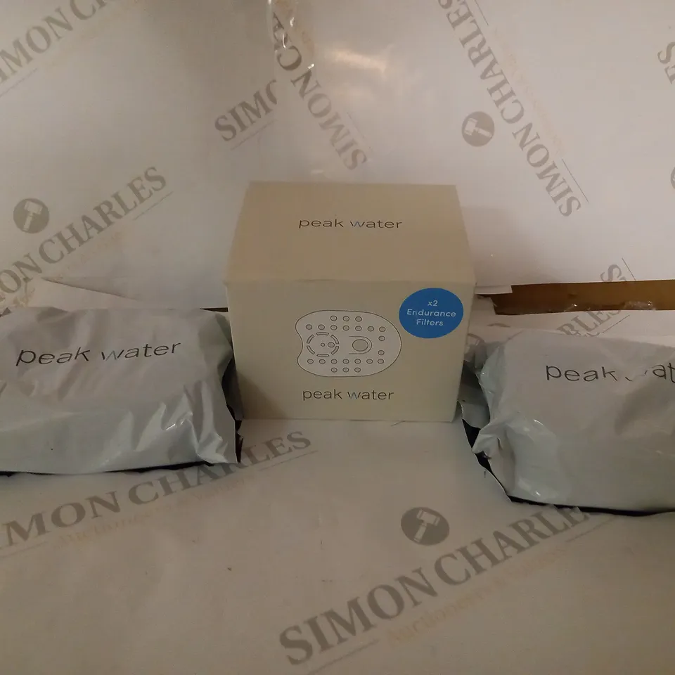 BOXED PEAK WATER ENDURANCE FILTERS (2 IN BOX)