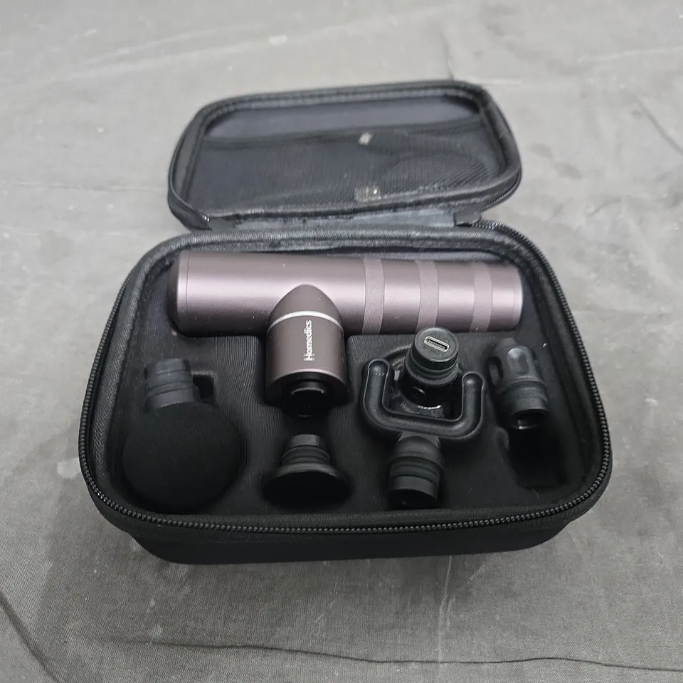 HOMEDICS HANDHELD MASSAGER WITH CASE 