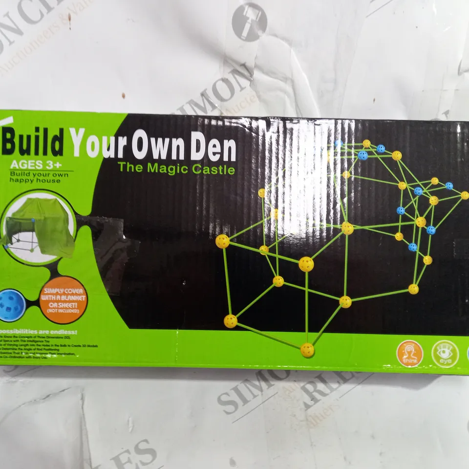 BOXED BUILD YOUR OWN DEN THE MAGIC CASTLE 