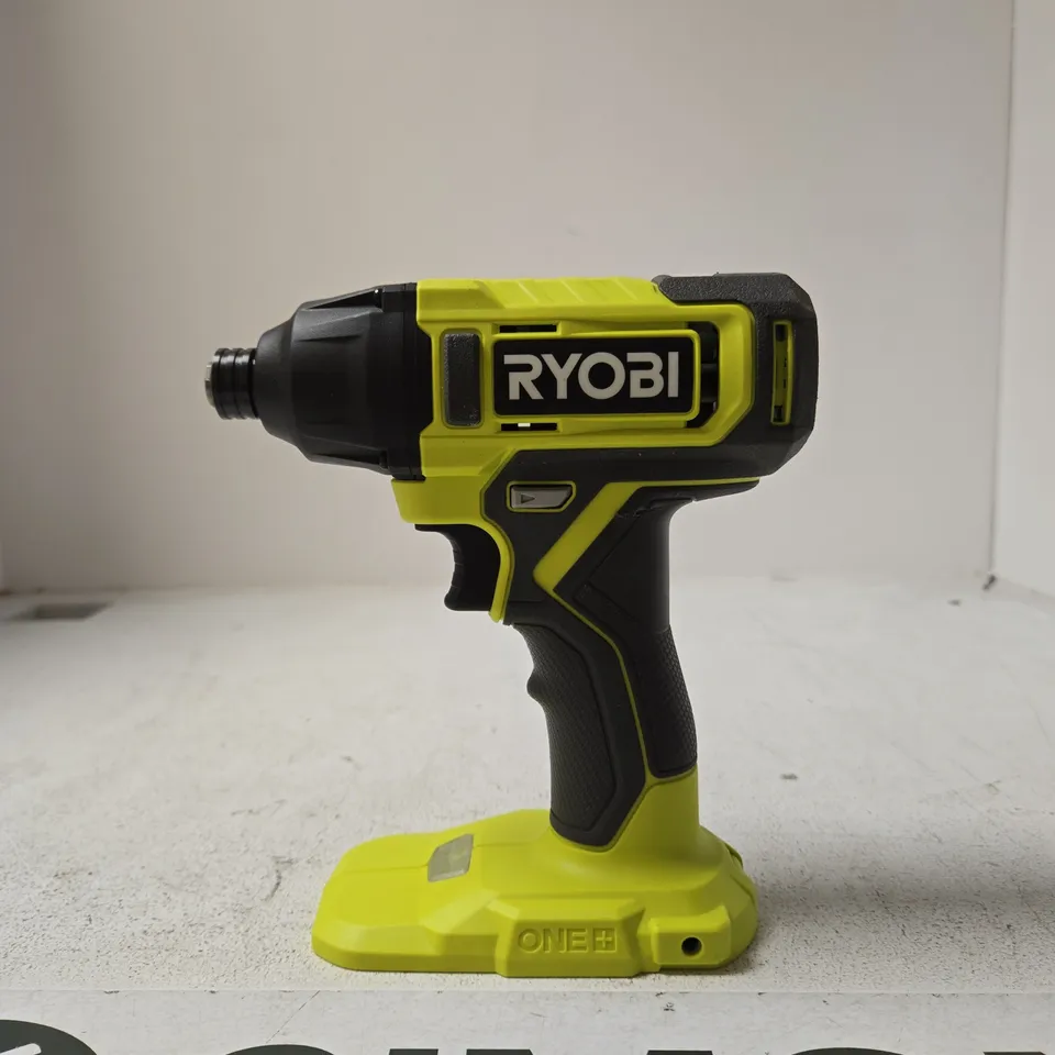RYOBI 18V CORDLESS DRILL/DRIVER (RID18) – YELLOW & BLACK