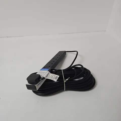 Pro-Elec PELB1422 6-Gang Extension Lead, Black, 15m